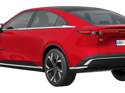 Mazda 6e 2026 3D model