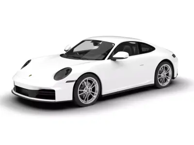 Porsche 911 Carrera 2025 3d model 3D model