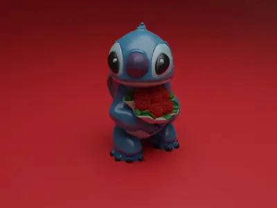 Stitch - Lilo and Stitch Free 3D print model