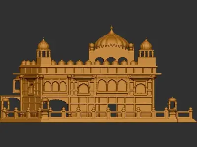  Golden Temple  3D print model