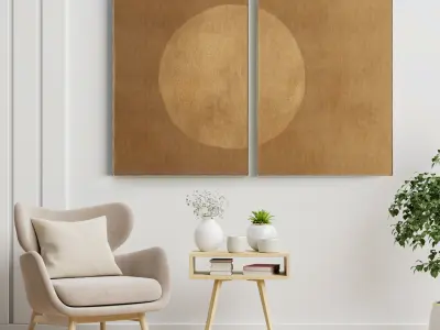 Photo Frame 73 Low-poly 3D model