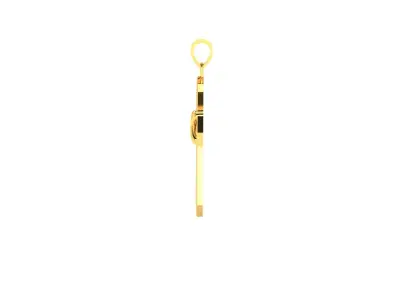 Cross Pendant 3DM STL OBJ FBX Render Details 3D print model