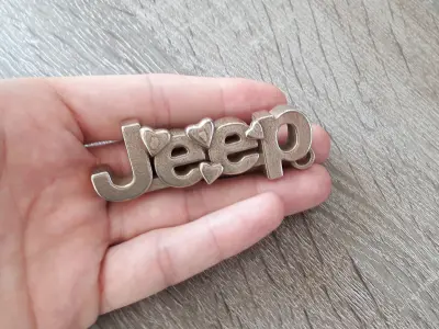 Jeep Keychain  3D print model