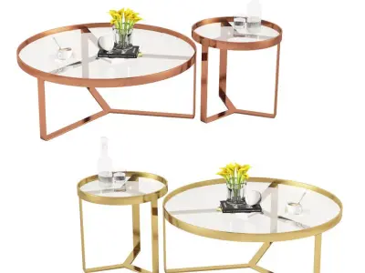 Made Aula coffee table Side Table 3D model