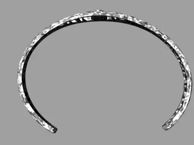Wirecuff Bangle 3D model