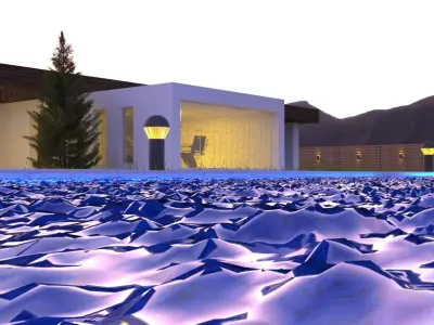 Modern Luxury House  3D model