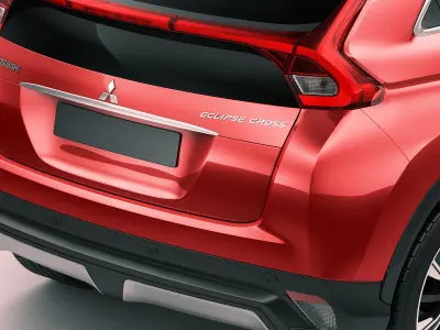 Mitsubishi Eclipse Cross 2018 3D model