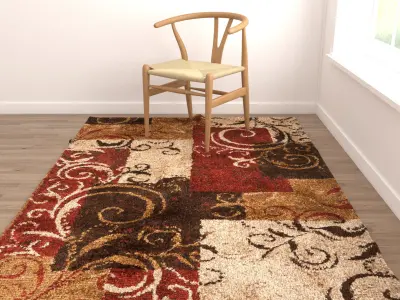 Rugs No 523 Low-poly 3D model