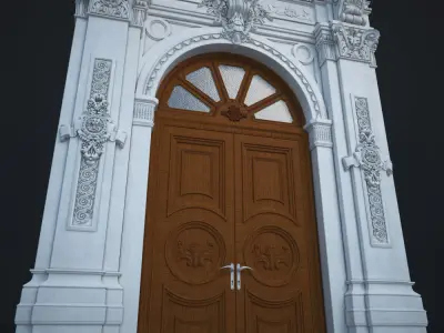 Classic Door 3D model
