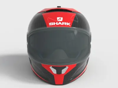 SHARK SPARTAN HELMET 3D model