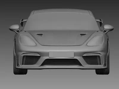 PORSCHE 718 CAYMAN GT4 3D PRINT MODEL 3D print model