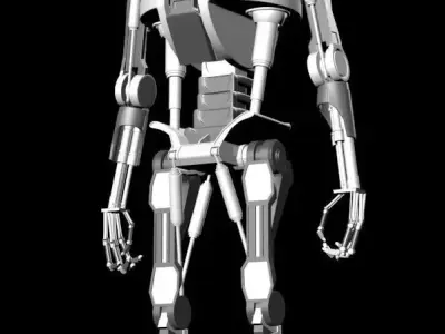 sci-fi Robot Low-poly 3D model purchase