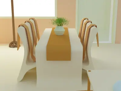 Living room 3D model