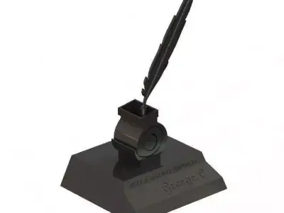 Italics Winner Trophy 2 Free 3D model