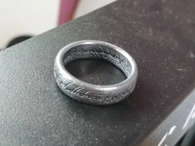 One Ring- Lord of the Rings 3D print model