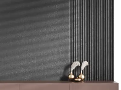 Decorative Wall panel  24 3D model
