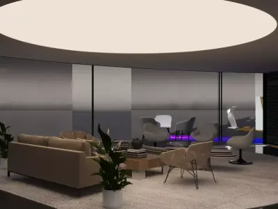 Space platform for the Ministry of Defense 3D model