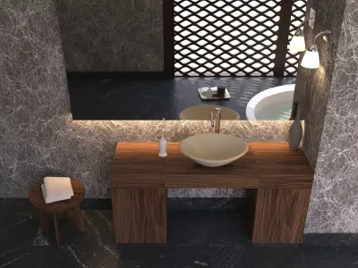 Bathroom 57 3D model