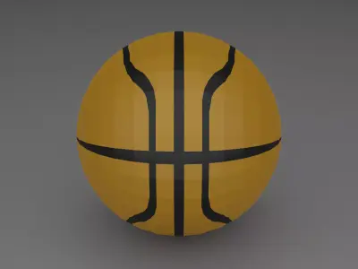 Game Balls Free low-poly 3D model