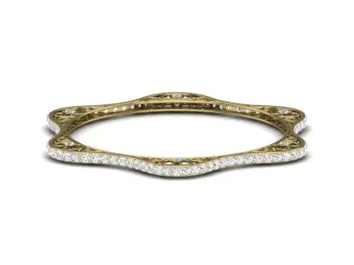 Bangle Bracelet 3dm render detail 3D print model