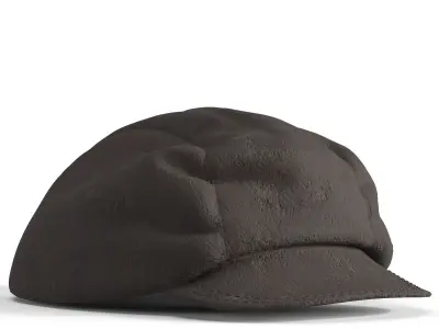 Thrasher Hat Collection 01 Low-poly 3D model