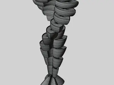 Modern Table Decor 3D print model