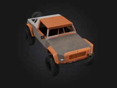 Dune Voyager  Nomadic Explorer of the Sands 3D model
