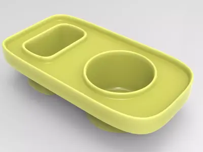 Huh Desk Tidy Low-poly 3D model