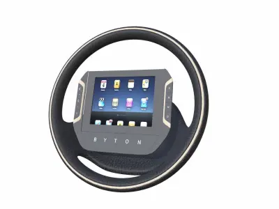 steering wheel Low-poly 3D model