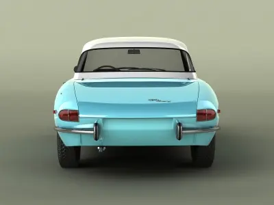 Alfa Romeo Duetto Hardtop 3D model