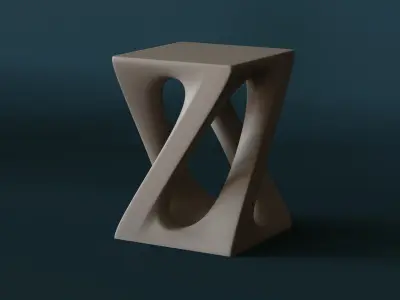 Pedestal 20 3D print model