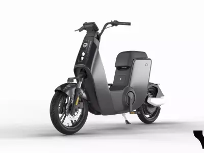 Scooter Yadea v7 3d model 3D model