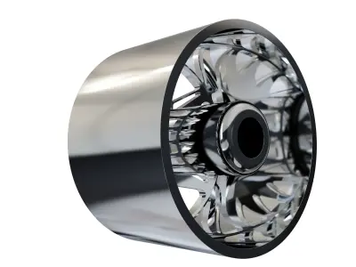 JTX FRONT MELEE DUALLY WHEEL 3D MODEL 3D print model