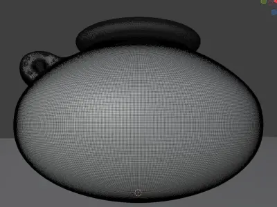 Predynastic Egyptian Vase 3D print model