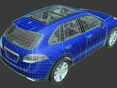 35 Generic Lowpoly Cars Low-poly 3D model