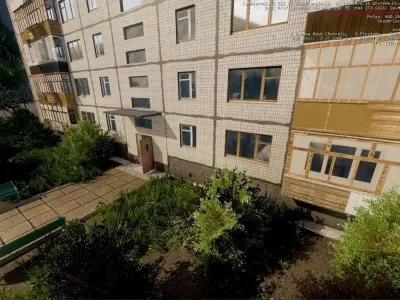 Bulding constructor Low-poly 3D model