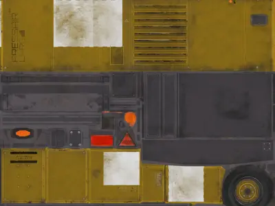 Generator van Low-poly 3D model