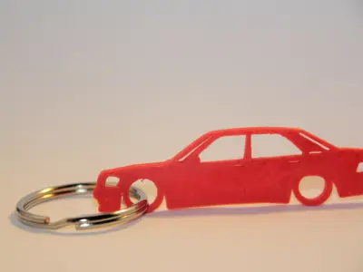 Mercedes-Benz W201 3D print model