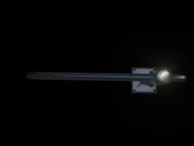 Gabarit de passage Free low-poly 3D model