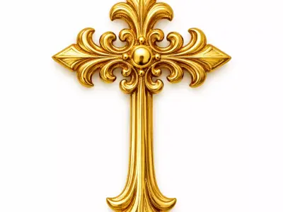 10 Cross Combo Pendant Jesus Pendant Cross Pendant Trending  3D print model