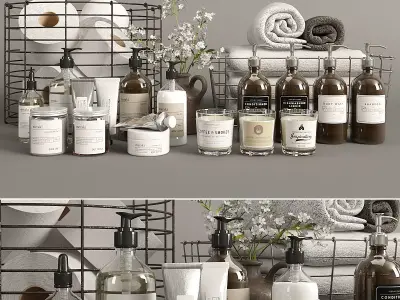 Bathroom Decor 2 3D model