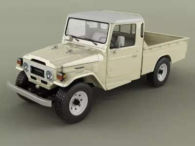 Toyota Land Cruiser FJ45 Pickup 3D model