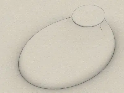 3d Bust- Stand - Banko 3D print model