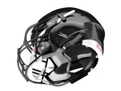 Riddell SpeedFlex Adult Football Helmet with Facemask 3D model