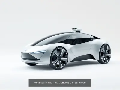Futuristic Taxi Concepts Pack