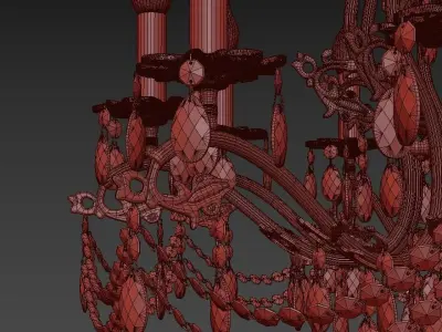 Chandelier Sorrento E 1 1 10 601 A 3D model