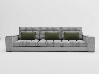  Sofa 3D model 3D model