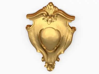 Classic decor ornament 102 3D model