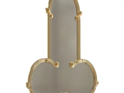 Mirror LIBERTY MAN By Seletti 3D model