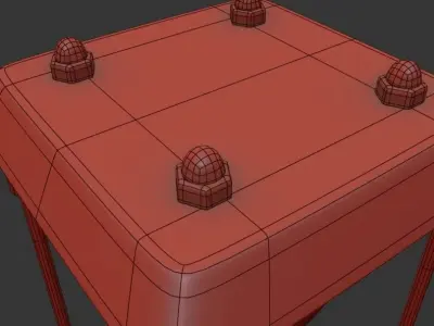 Hourglass 02 Low-poly 3D model